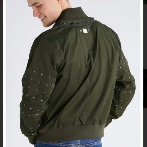 G-star Raw  army green   bomber  MEN'S jacket  size S - Picture 10 of 10